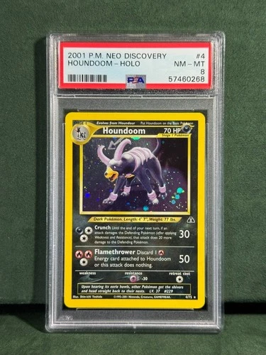 Houndoom Neo Discovery 4/75 PSA 8