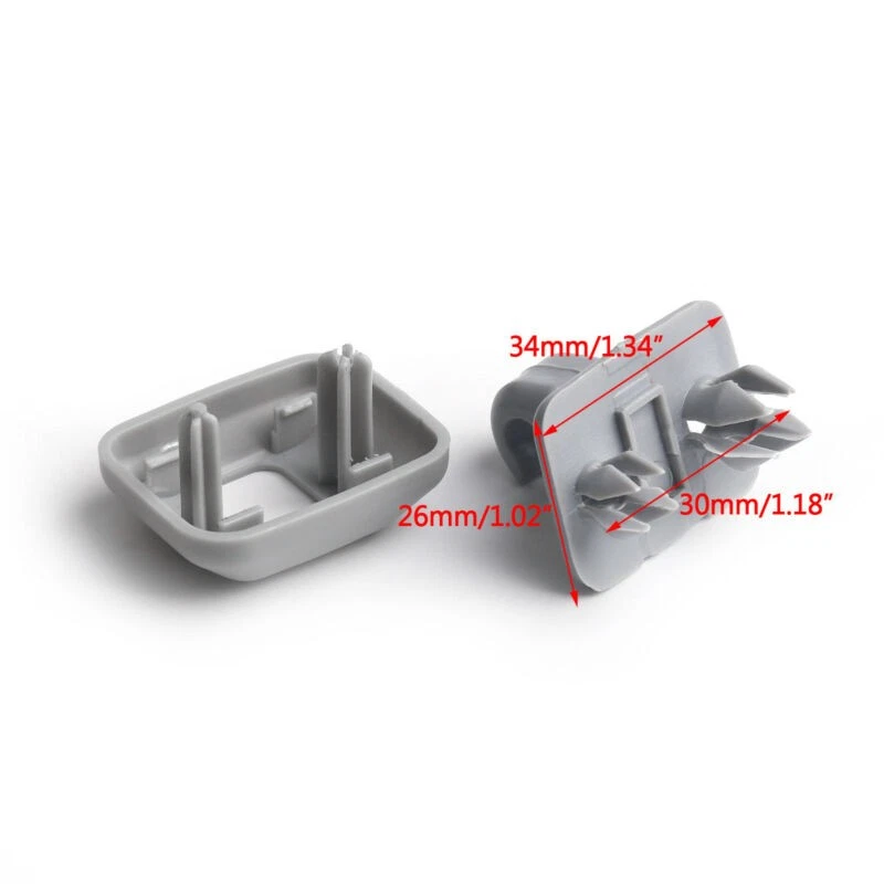 🔥Sun Visor Gray Clip Holder Hook for Audi A3 S3 A4 S4 A5 S5 Q3 Q5 8U0857562A - Imagem 4 de 4