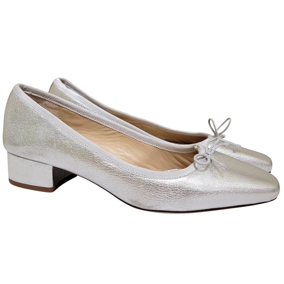 knee length dresses for ladies Nine West Deonne Pump | Women's | Silver Metallic | Size 6.5