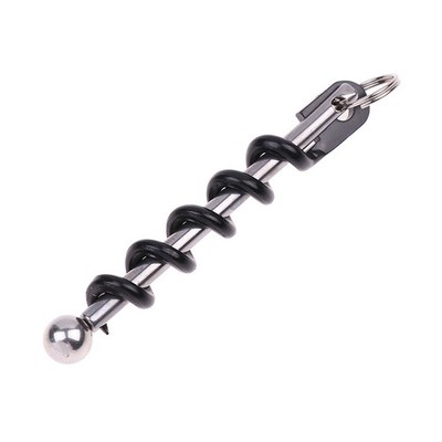 New Mini Wine Corkscrew Outdoor Corkscrew Portable Keychain Bottle Opener