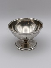 Refined Kirk Sterling Silver Salt w/Monogram "T"