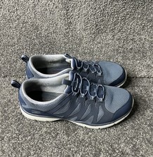 Skechers Relaxed Fit Gratis Gratitude Womens US 8 Blue Slip On Walking Shoes