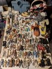 Huge Lot Star Wars Vintage Action Figures, Weapons, Vehicles And Collectibles