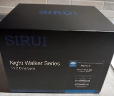 SIRUI Night Walker - 24mm T1.2 S35 Manual Focus Cine for L-Mount - Opened unused