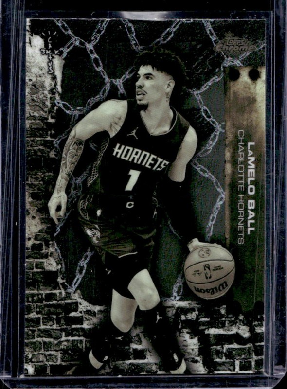 2025-26 Topps Chrome x Cactus Jack LaMelo Ball Refractor #21 Hornets