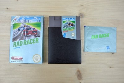 NES - Rad Racer - (OVP, mit Anleitung)