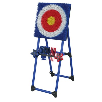 Eastpoint Axe Throw Set, 8 Axes & 8 Throwing Stars, Outdoor Game Portable Steel