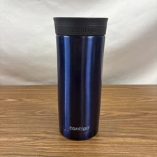 Contigo Coture Stainless Steel Travel Mug with SNAPSEAL Lid, Blue, 16oz