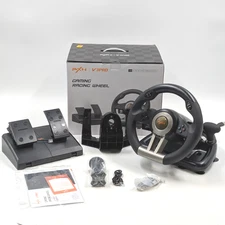 PXN V3PRO Multi-Platform Gaming Racing Wheel w/ Pedals (PXN-V3PRO) in Black