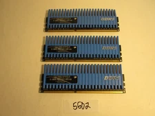 Patriot PVT36G1333ELK 3x2Gb=6Gb PC3-10600 1333Mhz DDR3 Desktop Memory RAM (5602)