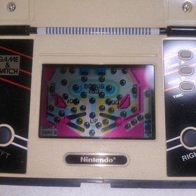 Nintendo Game & Watch Pinball 1983 PB-59 Retro Handheld System Console Tested
