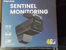 Brand New In Factory Sealed Box DeerAsk Dash Cam Front Rear Inside Car Camera