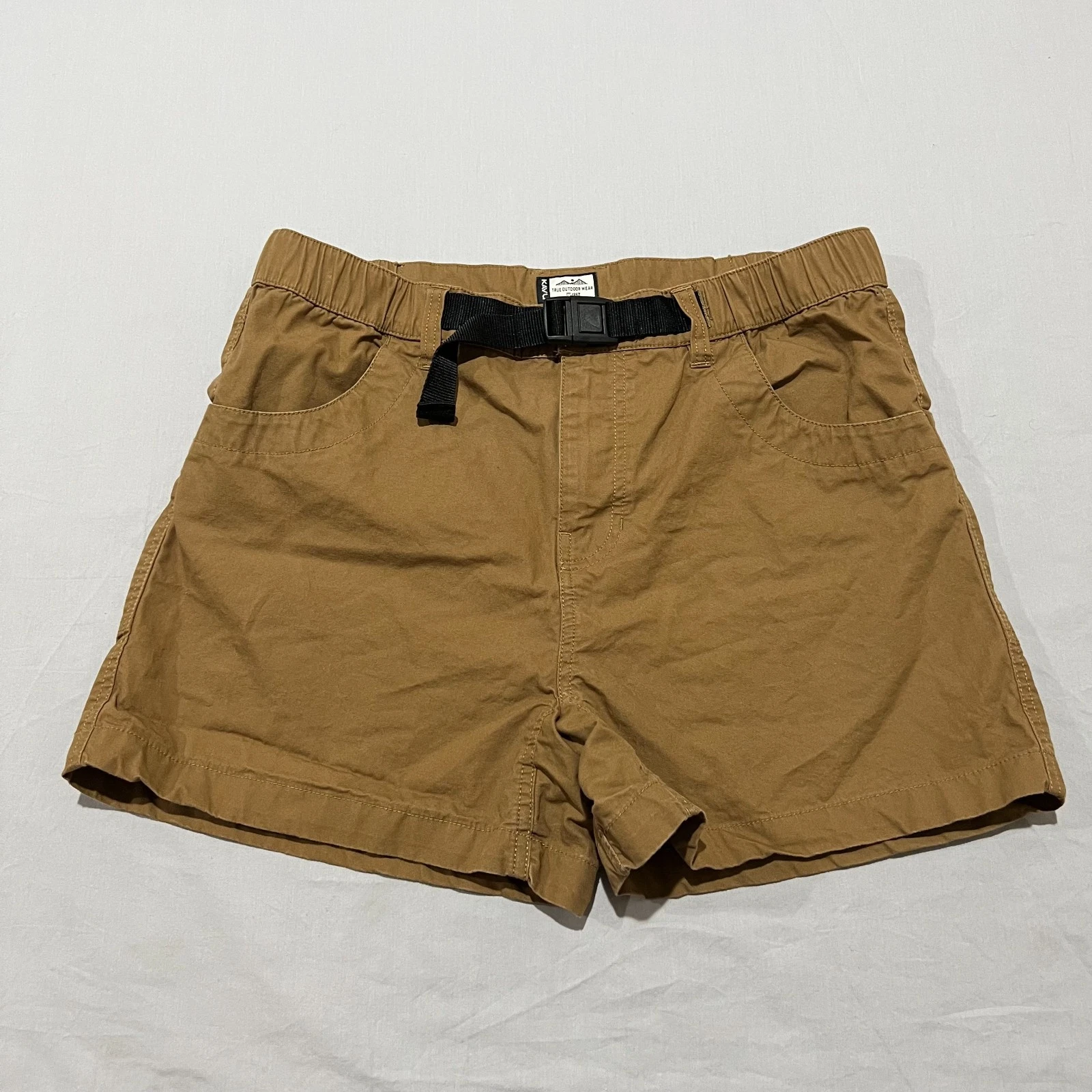 KAVU Mens Heritage Khaki True Outdoor Wear Chilli Lite Hiking Shorts 4” Size L
Opens in a new window
