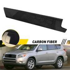 Real Carbon Fiber Interior Center Dashboard Cover Trim For Toyota RAV4 2006-2013