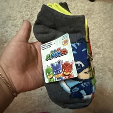 PJ Masks Boys' Socks Size 10-4Multicolor 6 Pairs New In Package