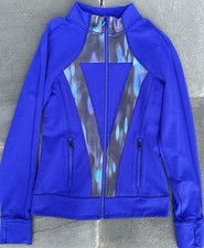 Ivivva by Lululemon Girls Jacket size 14   Perfect Your Practice Zip Up Track