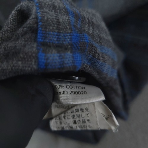 Camisa LL Bean Signature Para Hombres Grande Franela a Cuadros Calce Ajustado Gamuza Tela Chamarra - Imagen 10 de 12