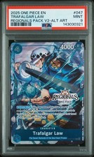 Promo Misprint Trafalgar Law One Piece Regionals  PSA 9 (Missing Offline Stamp)