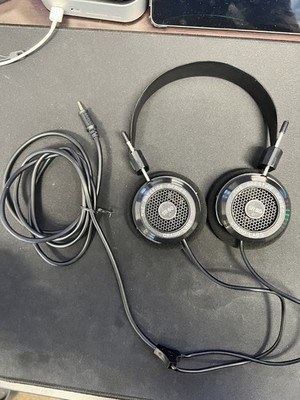 Grado Labs The Prestige Series SR80-e Black Headphones Tested Works Great