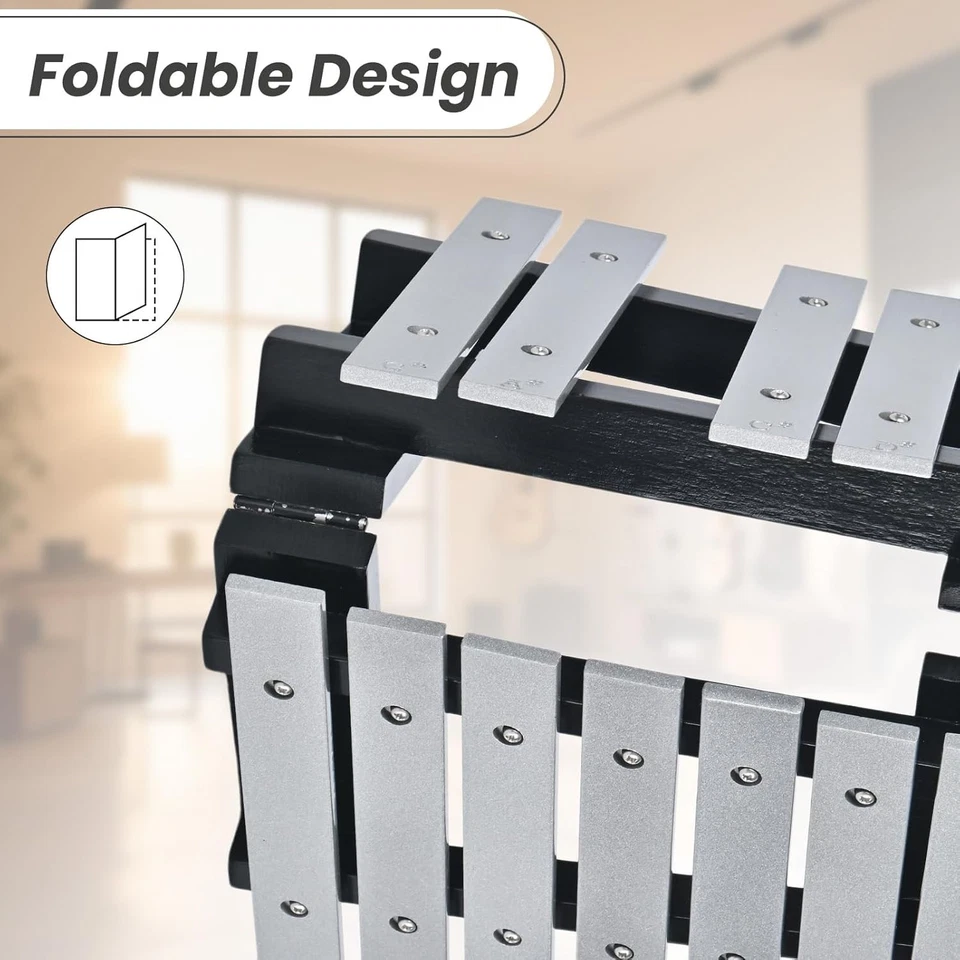 Складной ксилофон Glockenspiel на 30 нот, набор ударных инструментов для - Изображение 4 из 4