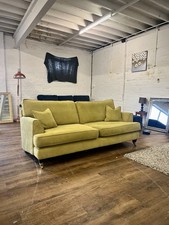 Gorgeous 3 Seater DFS Sofa With Castors Excellent Condition Delivery Available