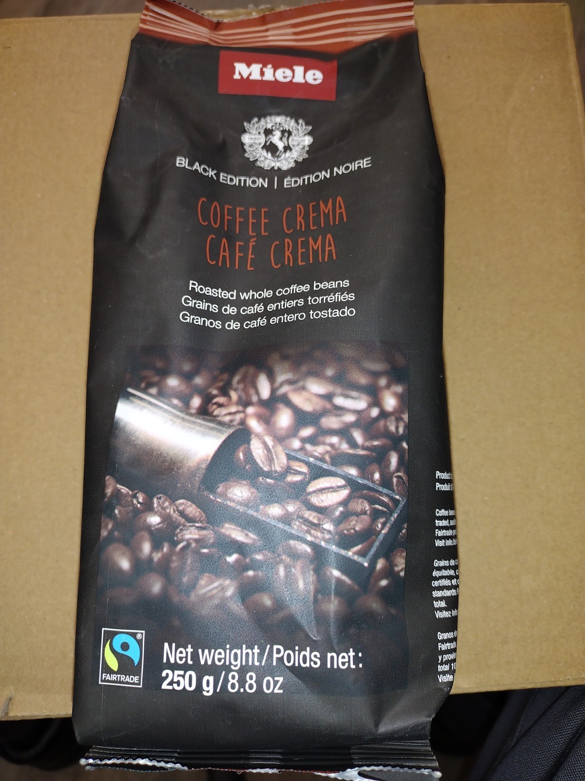 Miele Black Edition Coffee (4 pack)