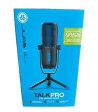 JLab Audio TALK PRO USB Microphone - 192kHz/24Bit, MTALKPRORBLK4 812887019347