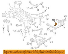 FORD OEM 05-20 Fusion-Trailing Arm Retainer Nut W710436S900