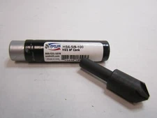 Melin Tool, HS6-5/8-100° 5/8" Countersink, High Speed Steel, Oxide Finish