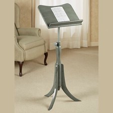 Parke Music Sheet Stand - Wooden - Gray - Adjustable - Wood Stands