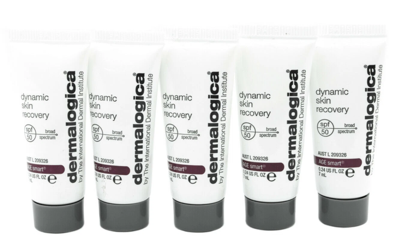 Dermalogica Dynamic Skin Recovery SPF50 Broad Spectrum Travel(0.24oz/7ml) 5 PACK