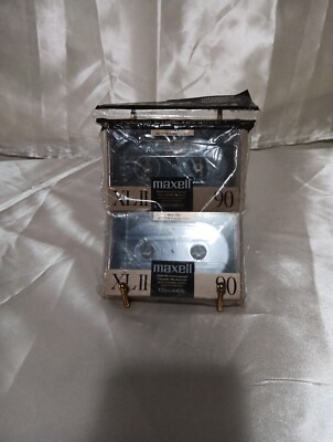 Maxwell XL11 Lots Of 2 Blank Cassett Tapes 90 Min.