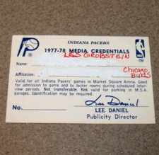 Basketball Indiana Pacers Vintage Sports Ticket Stubs for sale | eBay