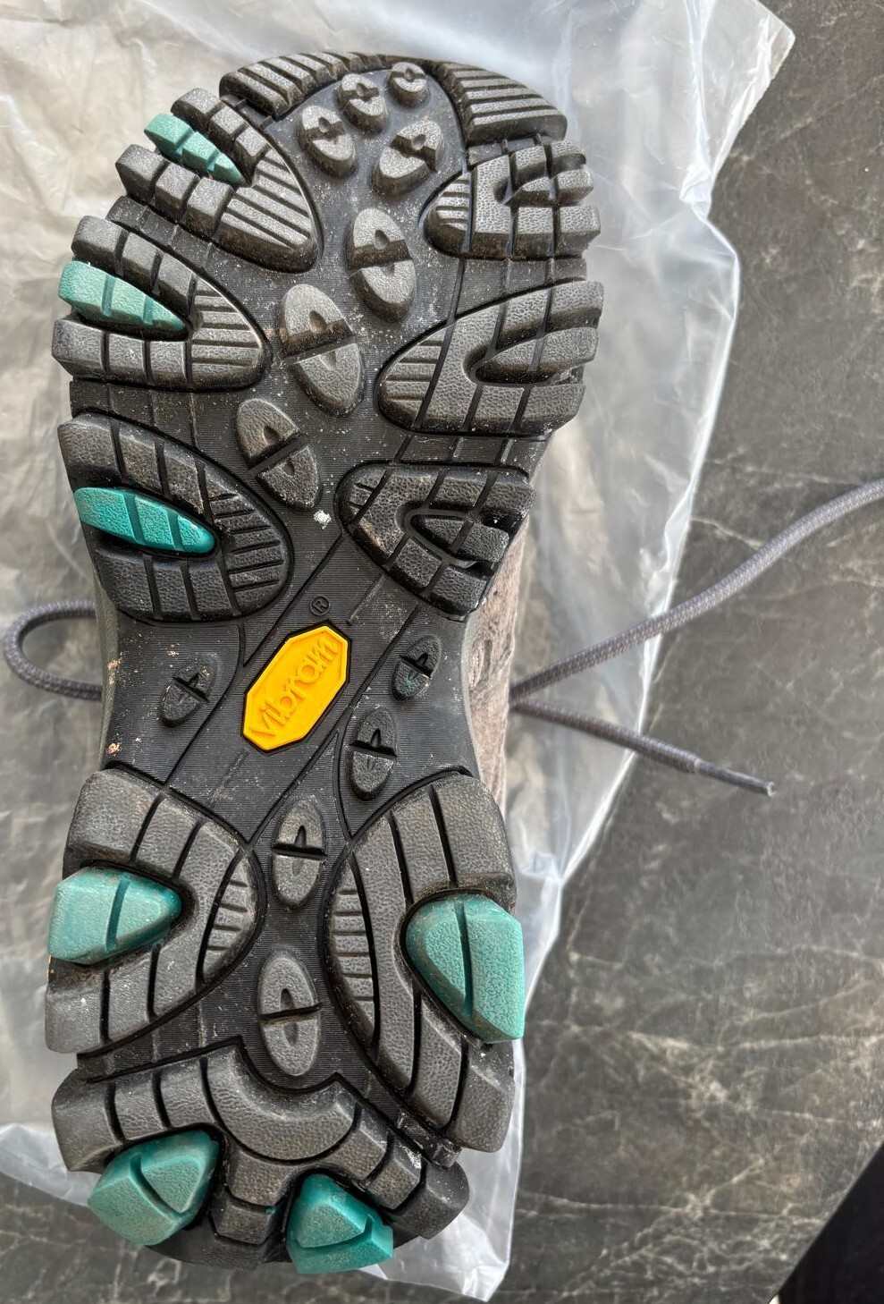 MERRELL scarpe da trekking donna Merrel Moab 3 Goretex praticamente nuove n. 37 grigie