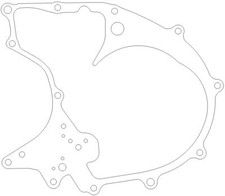 Honda TRX250X 11395-HC0-680 Left Crankcase Cover Gasket