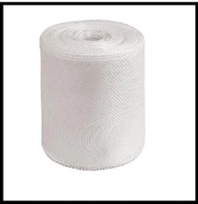 4 Inch x 99Ft Fiberglass Cloth Roll Non-Adhesive Woven Cloth Strip For Repair