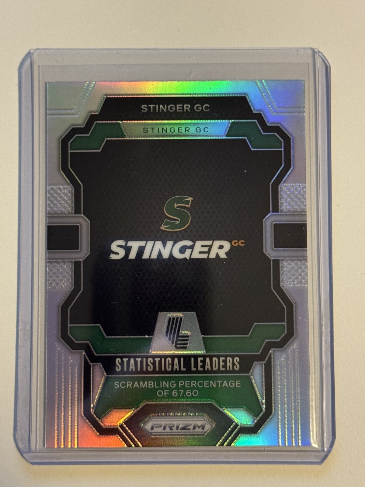 2024 Panini Prizm LIV Silver Rainbow #90 LOGO STINGER Baseball Card