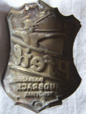 PLQ086 - PLAQUE VELOS CYCLES PFEIL MULHAUSEN