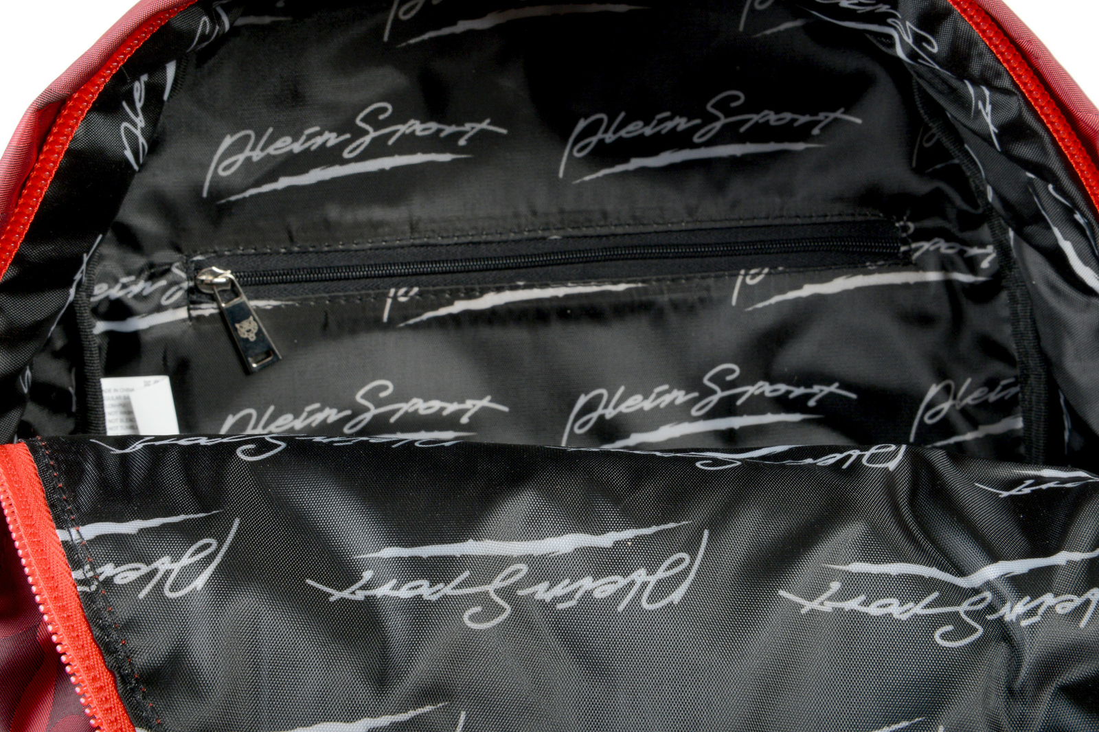 Plein Sport Unisex Military Print Red "ZAINO EASTPAK" Backpack Bag