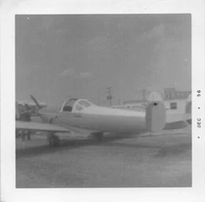 Vintage 1956 ERCO Ercoupe Plane 1950s Photo Cockpit Single Propeller