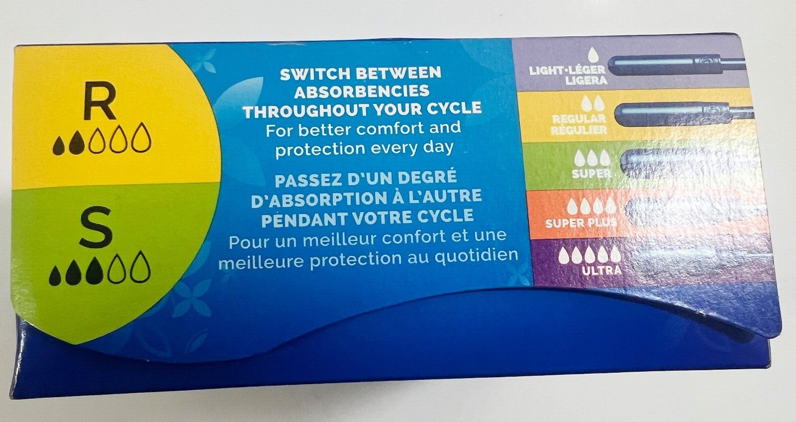 Tampax Pearl Tampons 18-Regular 16-Super Absorbency w/LeakGuard  34 Tampons