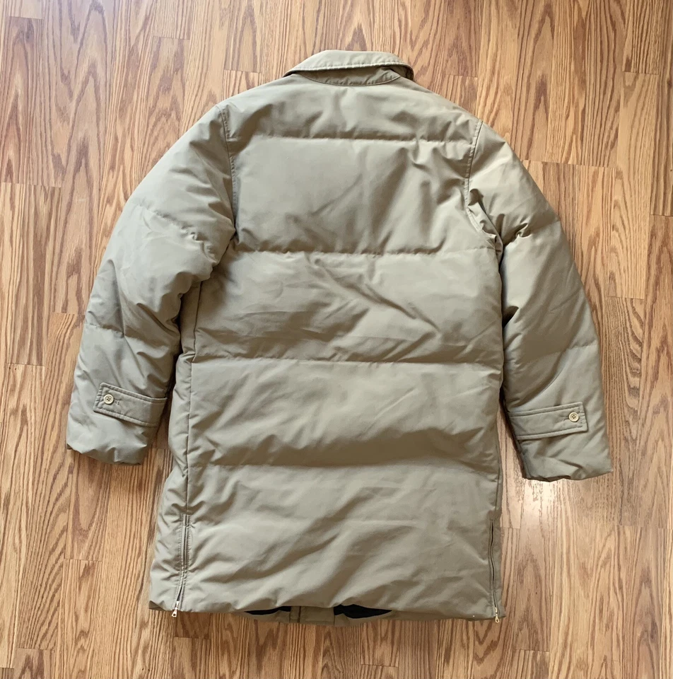 Rare Soph. Sophnet Long Insulated Down Jacket Coat Parka Tan Beige Size Medium - Image 2 of 4