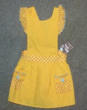 Matilda Jane Brilliant Daydream Splendid Sunshine Pinafore - Size 4 - NWT