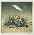 Hiroshi Asada Pen Engraving 52/120 Japan XX°