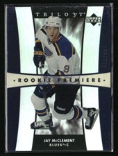 Jay McClement 2005 Upper Deck Trilogy #215  Hockey Card