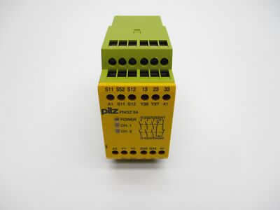 PILZ PNOZ-X4-24VDC-3N/O-1N/C 8A 24VDC UNMP