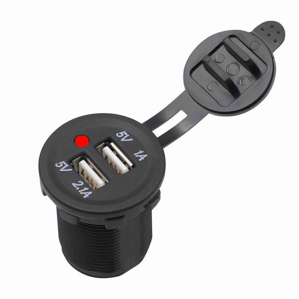 Caricabatteria USB Doppio a 45° per Prese Accensigari Moto BMW – BC Battery Italian Official Website