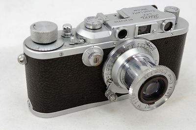 Leitz Leica III b DRP, vintage 35mm camera, lens Elmar 1:3,5 f=5cm