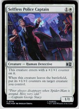 Selfless Police Captain Foil 774 Marvel Super Heroes Magic the Gathering