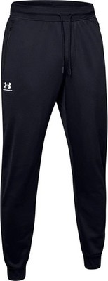 Under Armour Mens Sportstyle Tricot Jogger, Black, Large NWT